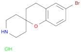 6-bromo-3,4-dihydrospiro[1-benzopyran-2,4'-piperidine] hydrochloride