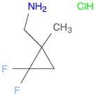 (2,2-Difluoro-1-methylcyclopropyl)methanamine hydrochloride