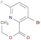 ethyl 3-bromo-6-fluoropyridine-2-carboxylate