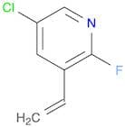 5-Chloro-3-ethenyl-2-fluoropyridine
