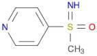S-Methyl-S-(4-pyridinyl) sulfoximine