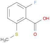 2-Fluoro-6-(methylthio)benzoic acid