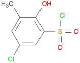 5-Chloro-2-hydroxy-3-methylbenzene-1-sulfonyl chloride