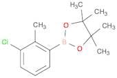 2-(3-Chloro-2-methylphenyl)-4,4,5,5-tetramethyl-1,3,2-dioxaborolane