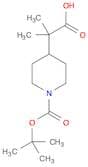 2-{1-[(tert-Butoxy)carbonyl]piperidin-4-yl}-2-methylpropanoic acid
