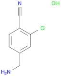 4-(Aminomethyl)-2-chlorobenzonitrile hydrochloride