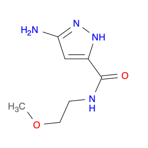 3-Amino-N-(2-methoxyethyl)-1H-pyrazole-5-carboxamide
