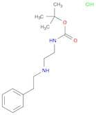 tert-butyl n-{2-[(2-phenylethyl)amino]ethyl}carbamate hydrochloride