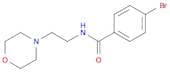 4-bromo-N-[2-(morpholin-4-yl)ethyl]benzamide