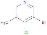 3-Bromo-4-chloro-5-methylpyridine