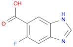 5-Fluoro-1H-1,3-benzodiazole-6-carboxylic acid
