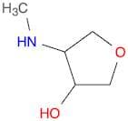 4-(Methylamino)tetrahydrofuran-3-ol