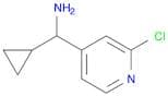 (2-Chloropyridin-4-yl)(cyclopropyl)methanamine