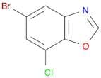 5-bromo-7-chloro-1,3-benzoxazole