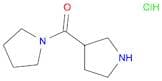 3-(pyrrolidine-1-carbonyl)pyrrolidine hydrochloride