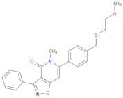 6-{4-[(2-methoxyethoxy)methyl]phenyl}-5-methyl-3-phenyl-4H,5H-[1,2]oxazolo[4,5-c]pyridin-4-one