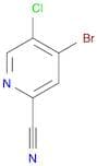 4-Bromo-5-chloropyridine-2-carbonitrile