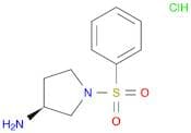 (3S)-1-(BENZENESULFONYL)PYRROLIDIN-3-AMINE HYDROCHLORIDE
