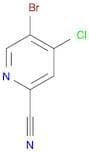 5-bromo-4-chloropyridine-2-carbonitrile