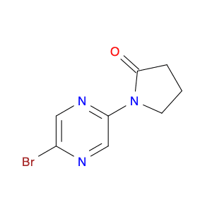 1-(5-Bromo-2-pyrazinyl)-2-pyrrolidinone