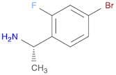 (S)​-​1-​(4-​Bromo-​2-​fluorophenyl)​ethanamine