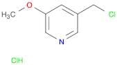 3-(Chloromethyl)-5-Methoxypyridine Hydrochloride