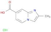 2-Methylimidazo[1,2-a]pyridine-7-carboxylic acid hydrochloride