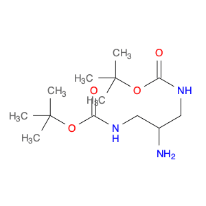 tert-butyl N-(2-amino-3-{[(tert-butoxy)carbonyl]amino}propyl)carbamate