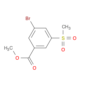 methyl 3-bromo-5-methanesulfonylbenzoate