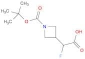 2-(1-[(tert-Butoxy)carbonyl]azetidin-3-yl)-2-fluoroacetic acid