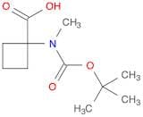 1-{[(tert-butoxy)carbonyl](methyl)amino}cyclobutane-1-carboxylic acid