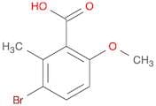 3-Bromo-6-Methoxy-2-Methylbenzoic Acid