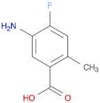 5-Amino-4-fluoro-2-methylbenzoic acid