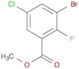 Methyl 3-bromo-5-chloro-2-fluorobenzoate