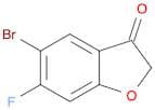 5-bromo-6-fluoro-2,3-dihydro-1-benzofuran-3-one