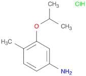 4-methyl-3-(propan-2-yloxy)aniline hydrochloride