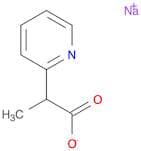 2-​Pyridineacetic acid, α-​methyl-​, sodium salt (1:1)