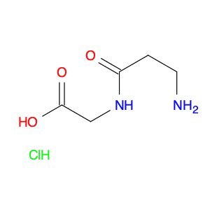 2-(3-aminopropanamido)acetic acid hydrochloride
