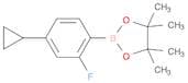 2-(4-Cyclopropyl-2-Fluorophenyl)-4,4,5,5-Tetramethyl-1,3,2-Dioxaborolane