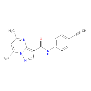 N-(4-Ethynylphenyl)-5,7-dimethylpyrazolo[1,5-a]pyrimidine-3-carboxamide