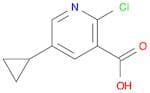 2-Chloro-5-cyclopropylpyridine-3-carboxylic acid