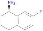 (1R)-7-fluoro-1,2,3,4-tetrahydronaphthalen-1-amine