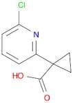 1-(6-Chloropyridin-2-yl)cyclopropane-1-carboxylic acid