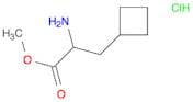 Methyl 2-amino-3-cyclobutylpropanoate hydrochloride
