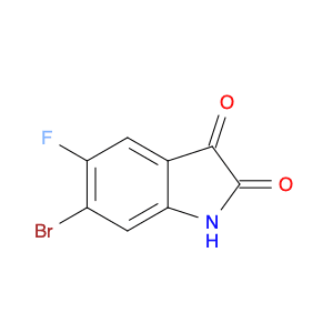 6-Bromo-5-fluoro-1H-indole-2,3-dione