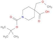 1-[(tert-Butoxy)carbonyl]-4-(methoxymethyl)piperidine-4-carboxylic acid