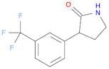 3-[3-(trifluoromethyl)phenyl]pyrrolidin-2-one