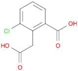 2-(Carboxymethyl)-3-chlorobenzoic acid