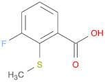 3-Fluoro-2-(methylsulfanyl)benzoic acid