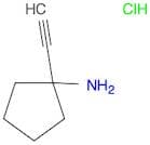 1-Ethynylcyclopentan-1-amine hydrochloride